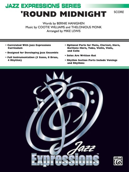 Round Midnight Jazz Ensemble Grade 2 Sheet Music Score