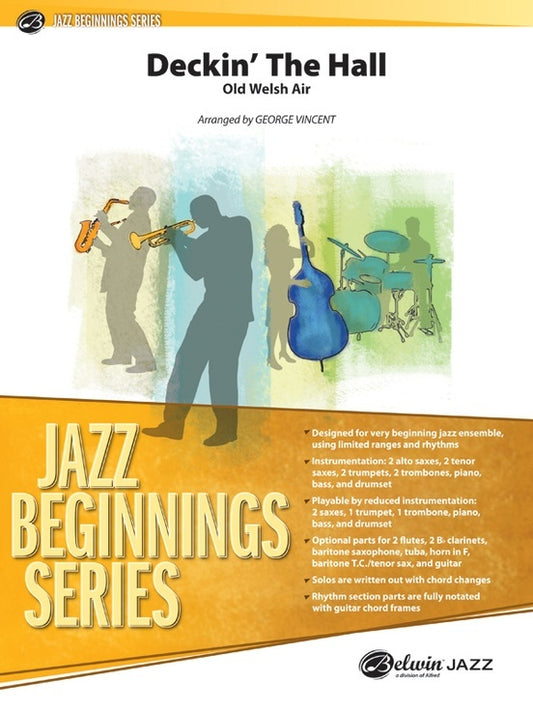 Deckin' the Hall Jazz Ensemble Sheet Music Grade 0.5