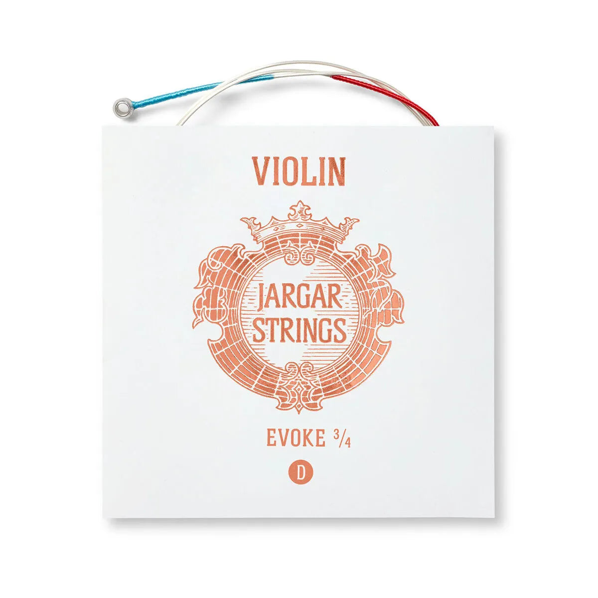 Jargar Evoke Violin 3/4 Medium 'D' Silver Wound String JEV03A.3/4 — view 2