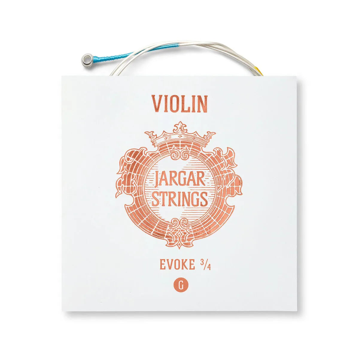 Jargar Evoke Violin 3/4 Medium 'G' Silver Wound String [JEV04.3/4] — view 2