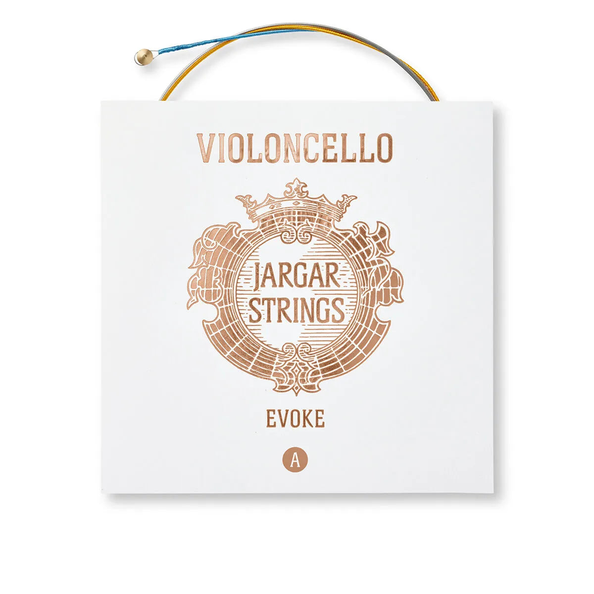 Jargar Evoke Cello 4/4 Medium 'A' Multialloy Wound String JEV41 — view 2