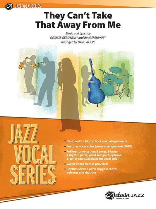 They Can't Take That Away from Me Jazz Ensemble Sheet Music Grade 3.5