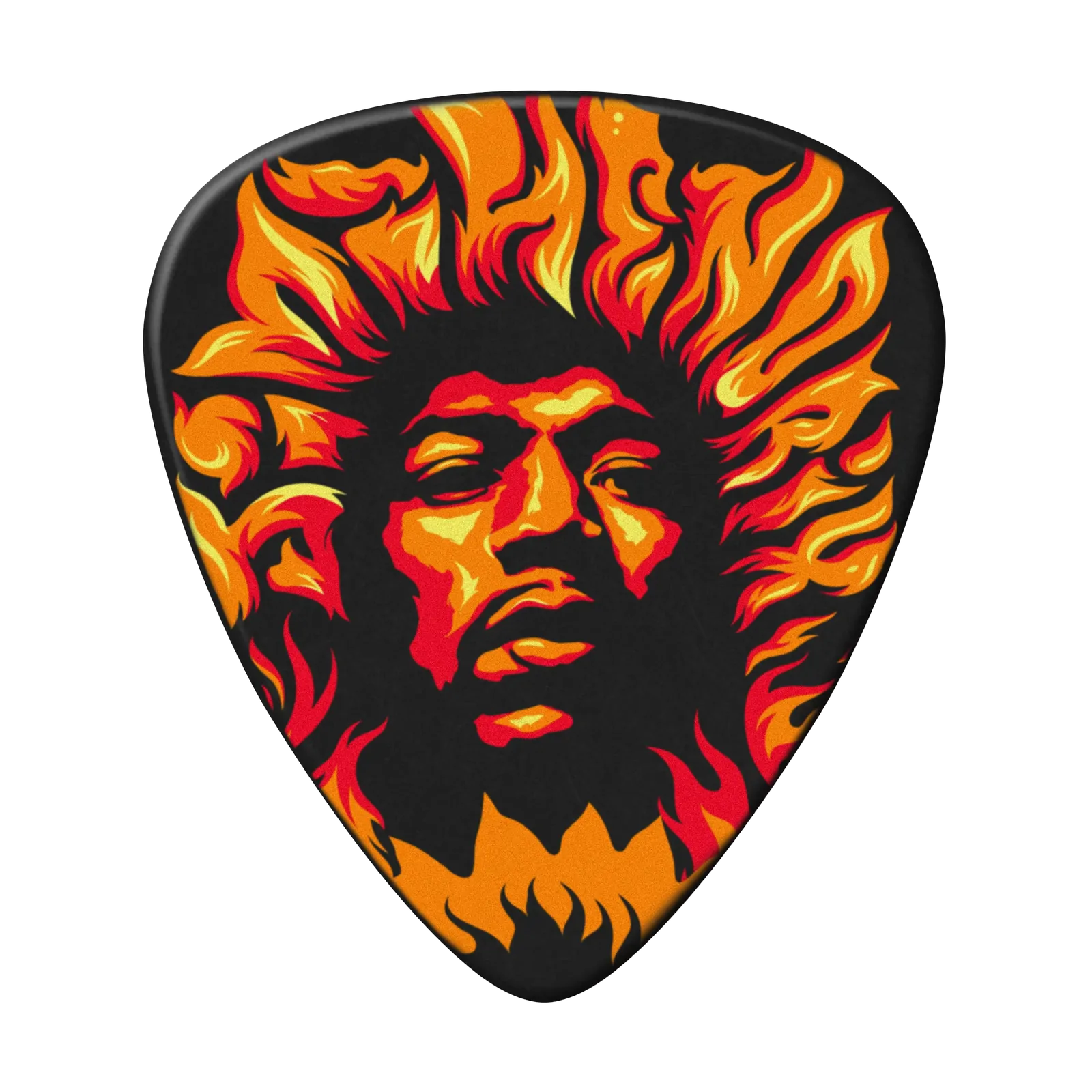Jim Dunlop Hendrix Voodoo Fire Guitar Pick