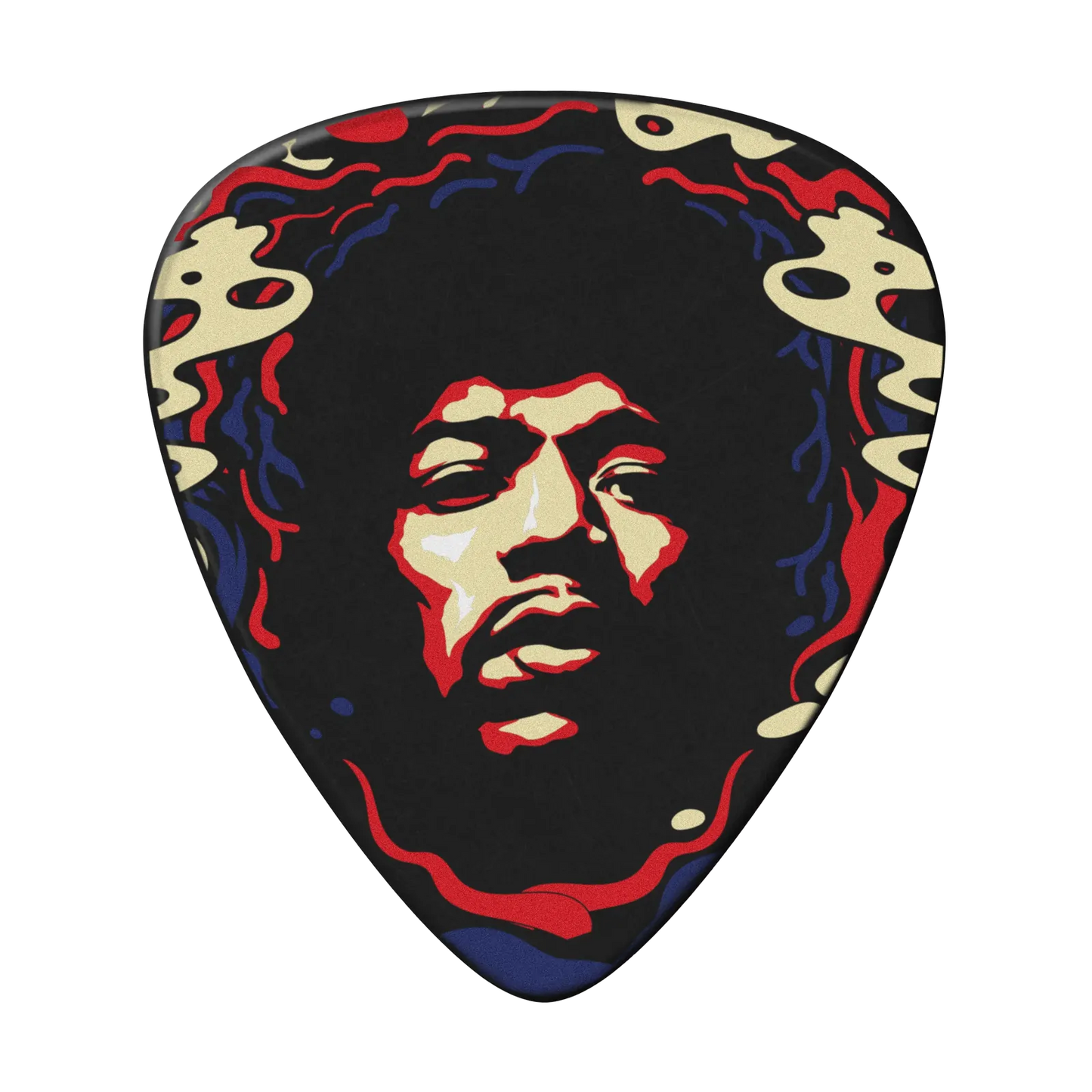 Jim Dunlop Dunlop Hendrix Star Haze Guitar Picks - Jimi Hendrix '69 Psych Series 6 Pack