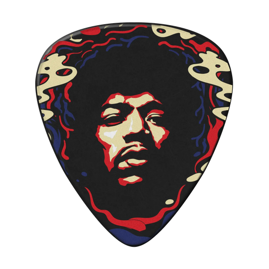 Jim Dunlop Dunlop Hendrix Star Haze Guitar Picks - Jimi Hendrix '69 Psych Series 6 Pack