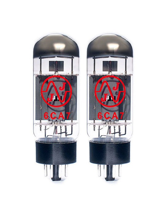 JJ Electronic 6CA7 Matched Pair Power Tubes