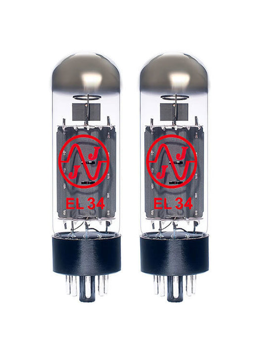 JJ Electronic EL34 Matched Pair Power Tubes