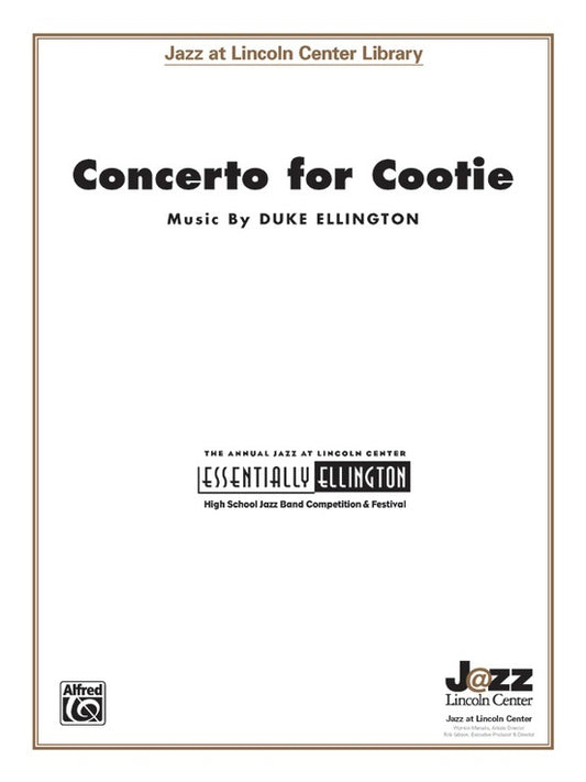 Concerto For Cootie Jazz Ensemble Grade 3.5 Conductor Score
