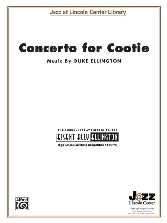 Concerto For Cootie Jazz Ensemble Sheet Music Grade 3.5