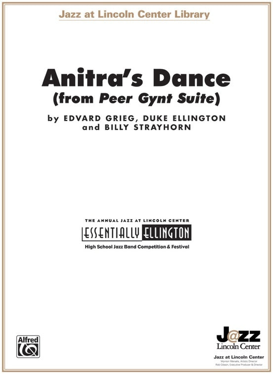 Anitras Dance Jazz Ensemble Sheet Music Grade 3.5