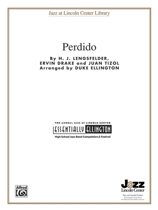 Perdido Jazz Ensemble Sheet Music Grade 3.5