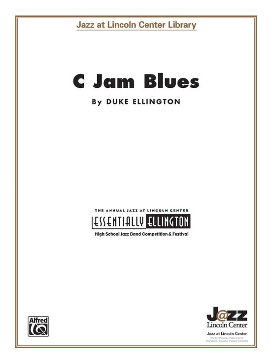 C Jam Blues Jazz Ensemble Gr 3.5 Conductor Score