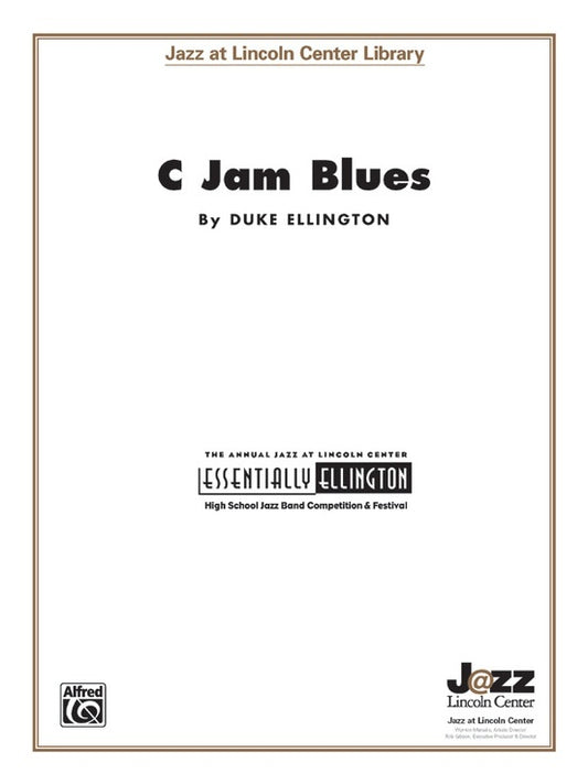 C Jam Blues Jazz Ensemble Gr 3.5 Conductor Score