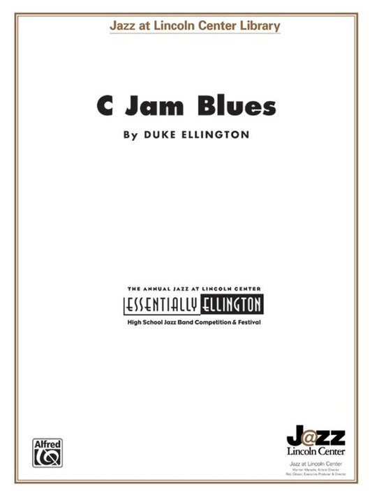 C Jam Blues Jazz Ensemble Sheet Music Grade 3.5