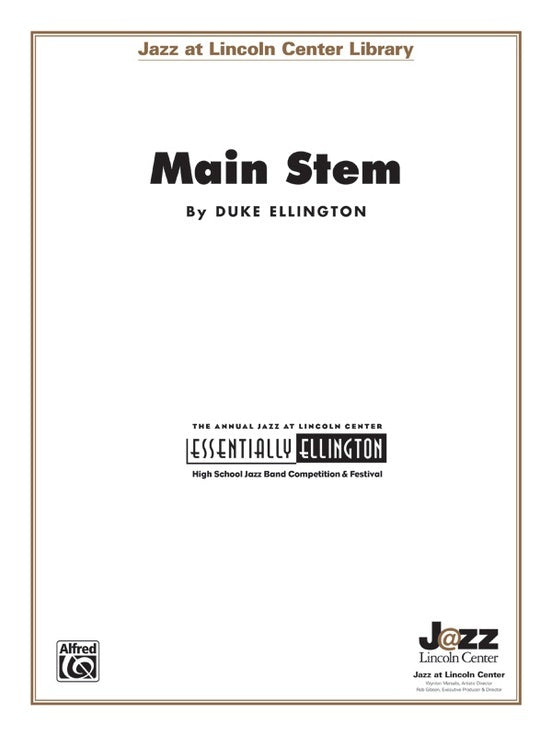 Main Stem Jazz Ensemble Sheet Music Grade 3.5