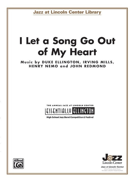 I Let A Song Go Out Of My Heart Junior Ensemble Gr 3 Score