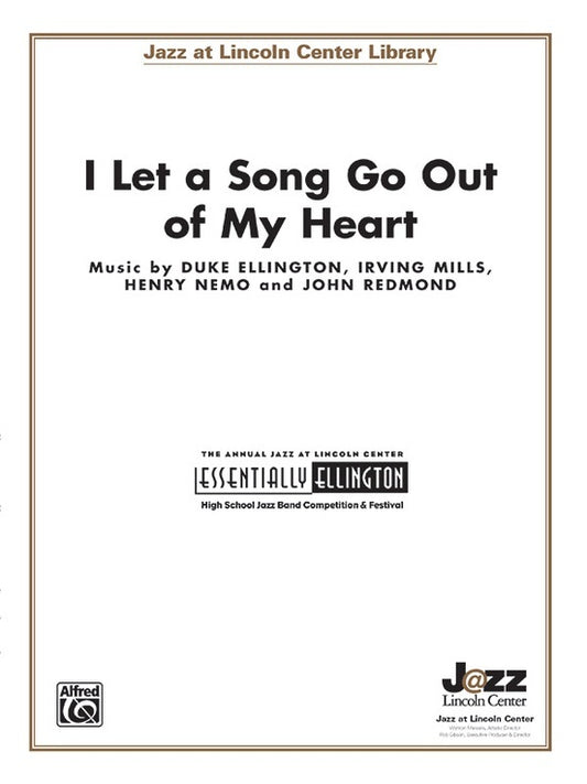 I Let A Song Go Out Of My Heart Junior Ensemble Gr 3 Score