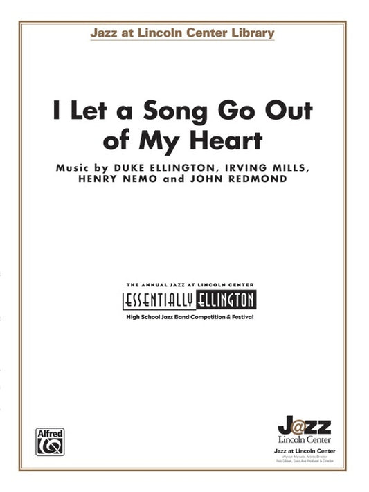 I Let A Song Go Out Of My Heart Junior Ensemble Gr 3