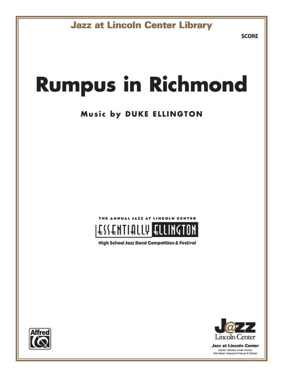 Rumpus In Richmond Junior Ensemble Gr 3.5 Conductor Score
