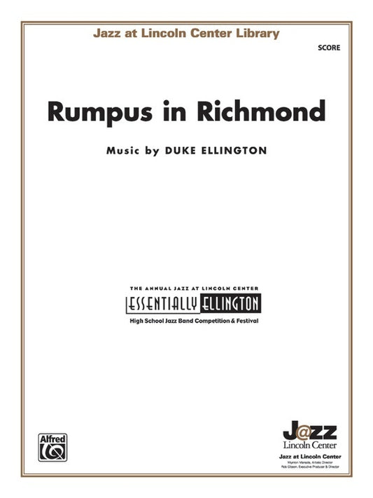 Rumpus In Richmond Junior Ensemble Gr 3.5 Conductor Score
