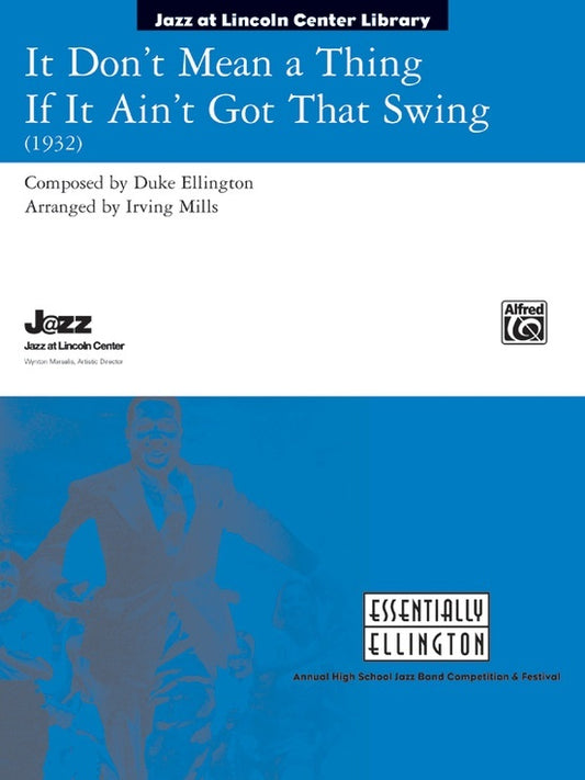 It Don't Mean A Thing JE Gr 3.5 Conductor Score Jazz Ensemble Sheet Music