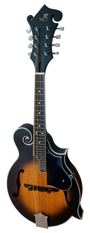 J.Reynolds Deluxe F-Style Mandolin Satin Tobacco Sunburst Florentine Body
