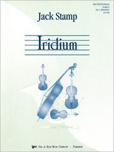 Iridium by Jack Stamp, Published by Neil A. Kjos Music Company, 1 Page