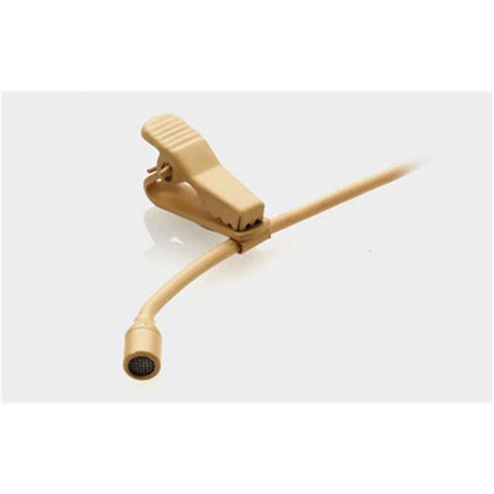 Miniature lapel mic - beige with 4-pin mini-XLR — view 3