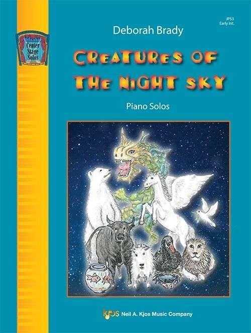 Creatures of the Night Sky for Piano - 24 Pages by Neil A. Kjos Music Company