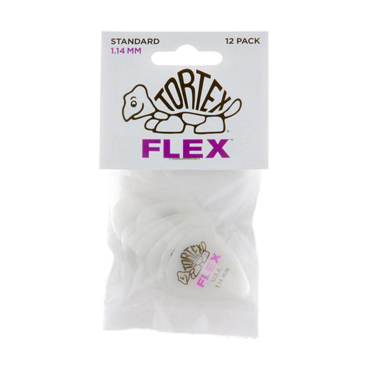 Dunlop Tortex Flex 1.14mm Players Pack Guitar Pick - 12 Pack