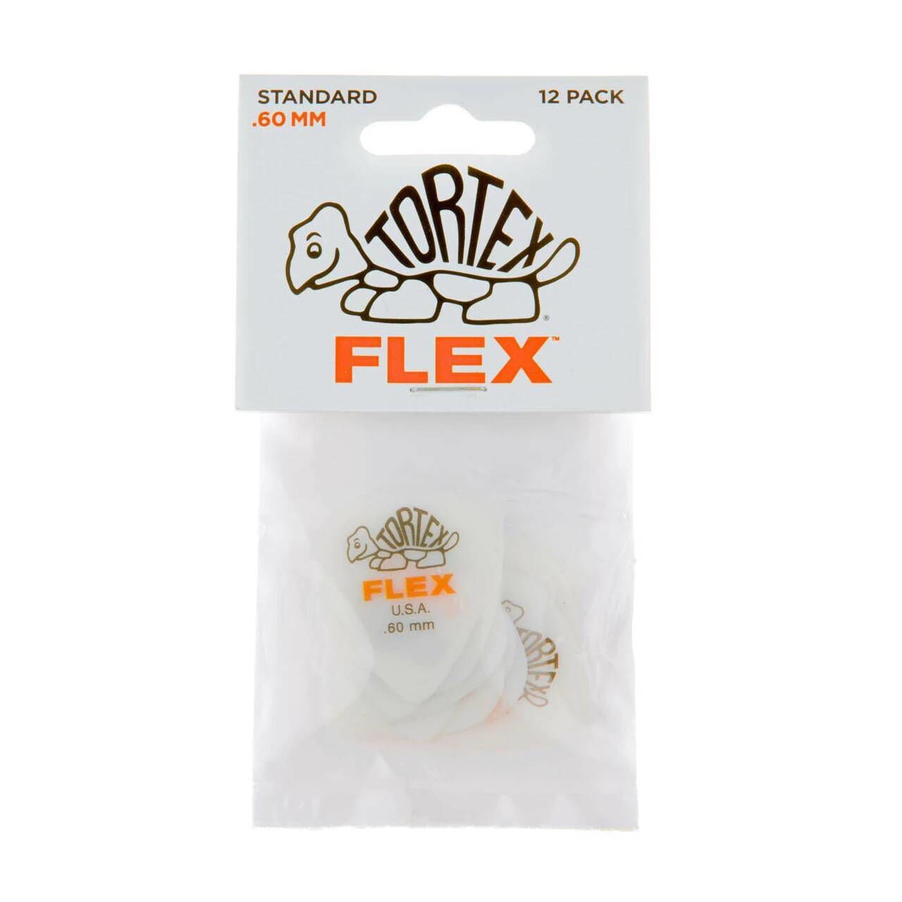 Dunlop Tortex Flex 0.60mm Players Pack Guitar Pick - 12 Pack