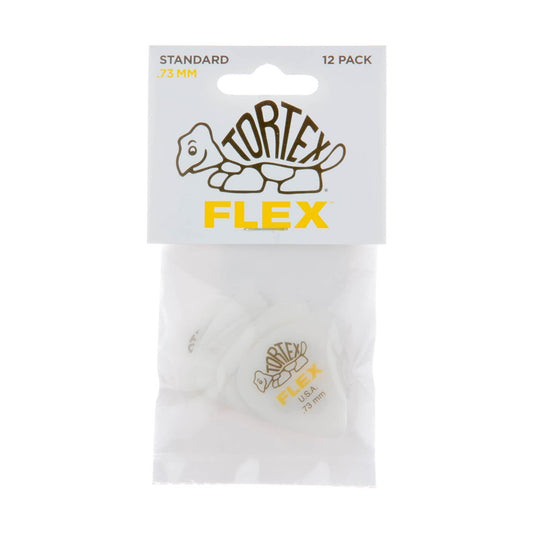 Dunlop Tortex Flex 0.73mm Players Pack Guitar Pick - 12 Pack