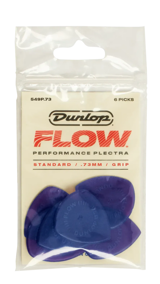 Jim Dunlop FLOW STANDARD .73 Players Pack Guitar Picks - 6-Pack
