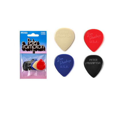 Dunlop Peter Frampton Vintage Jazz Teardrop Pick Pack (6) — view 4