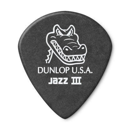 Jim Dunlop Gator Grip Jazz III Guitar Picks 1.4mm 6-Pack — view 2