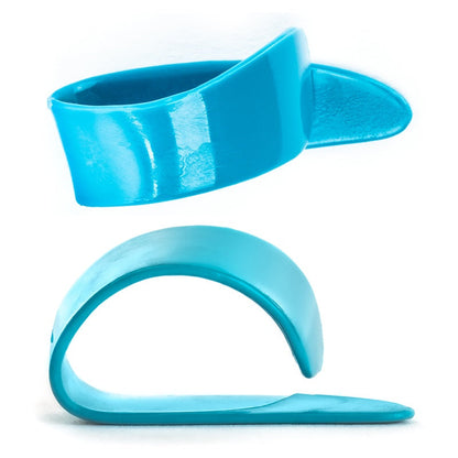 Herco Flex 52 Derlin Thumb Pick Player’s Pack Medium Blue 3 Pack — view 2
