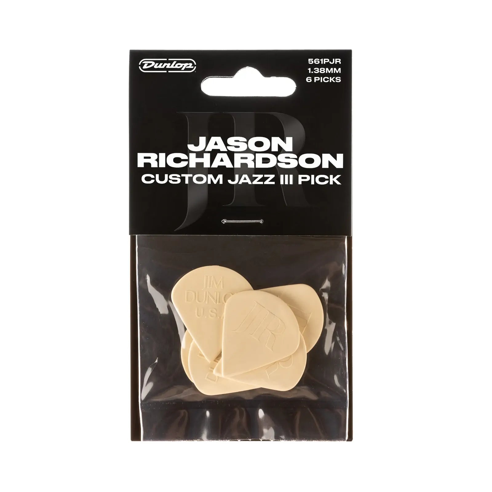 Jim Dunlop Jason Richardson J3 Players Pack Guitar Picks 1.38mm — view 3