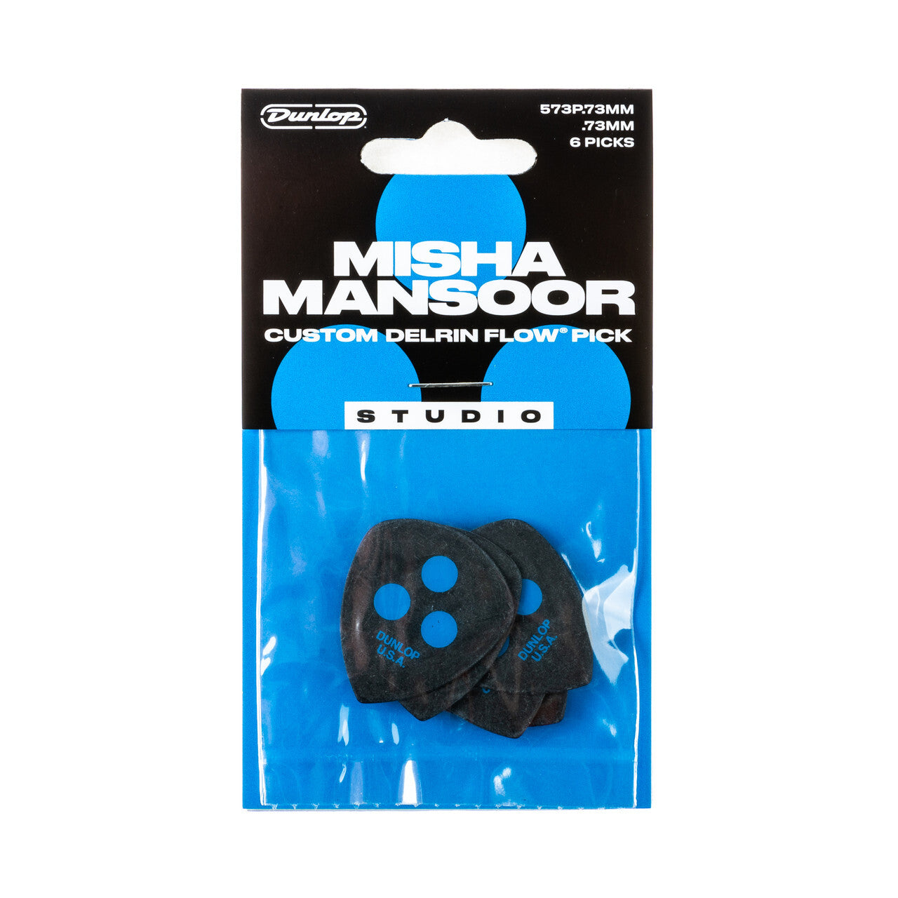 Dunlop Misha Mansoor Custom Delrin .733m Pick Pack