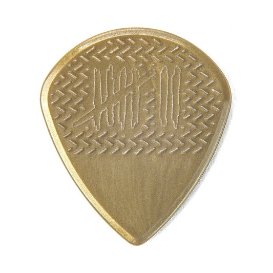 JIM DUNLOP Gold Mick Thomson Custom Jazz III Guitar Pick Player's Pack.