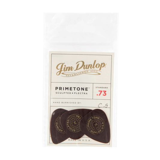 Dunlop .73 mm Primetone Standard Guitar Pick Player Pack - 3 Pack