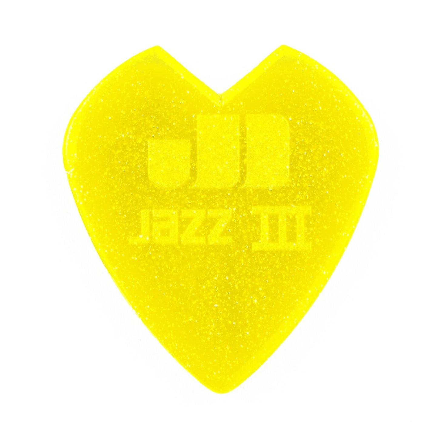 JIM DUNLOP Yellow Glitter Kirk Hammett Custom Jazz III Guitar Pick Player's Pack. — view 2