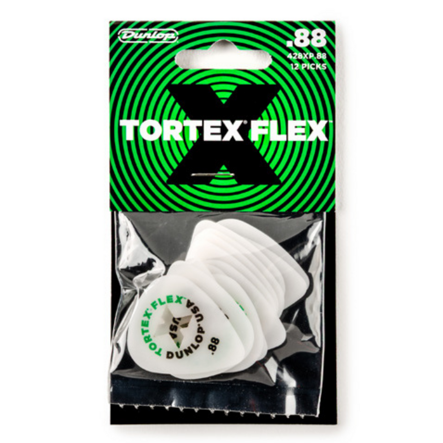 Dunlop Tortex Flex X Player's Pick 12-Pack (.60mm) with Grip — view 4