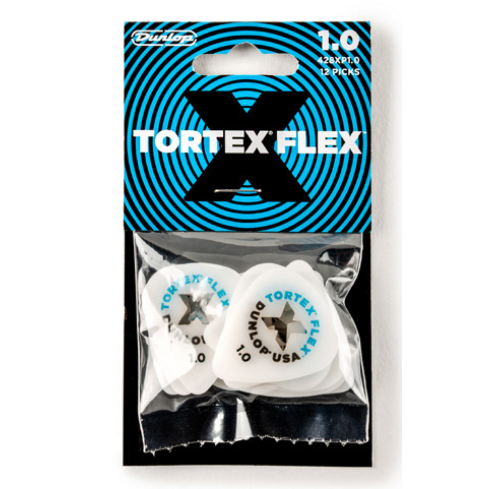 Dunlop Tortex Flex X Player's Pick 12-Pack .73mm with Grip — view 5