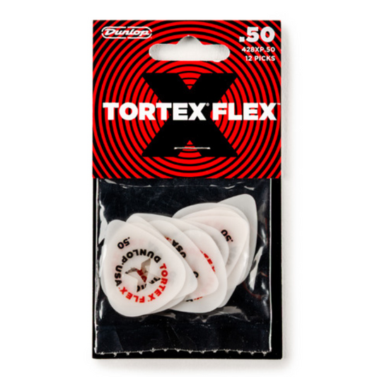 Dunlop Tortex Flex X Player's Pick 12-Pack (.88mm) with Grip