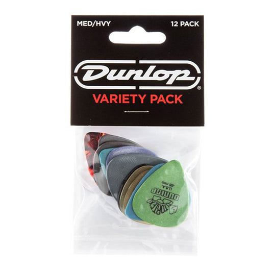 Jim Dunlop Guitar Pick Variety Pack Medium Heavy PVP102