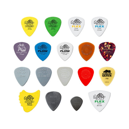 Dunlop PVP120 Recording Pick Variety Pack - 18 Picks, Multiple Materials and Gauges for Studio Work — view 3