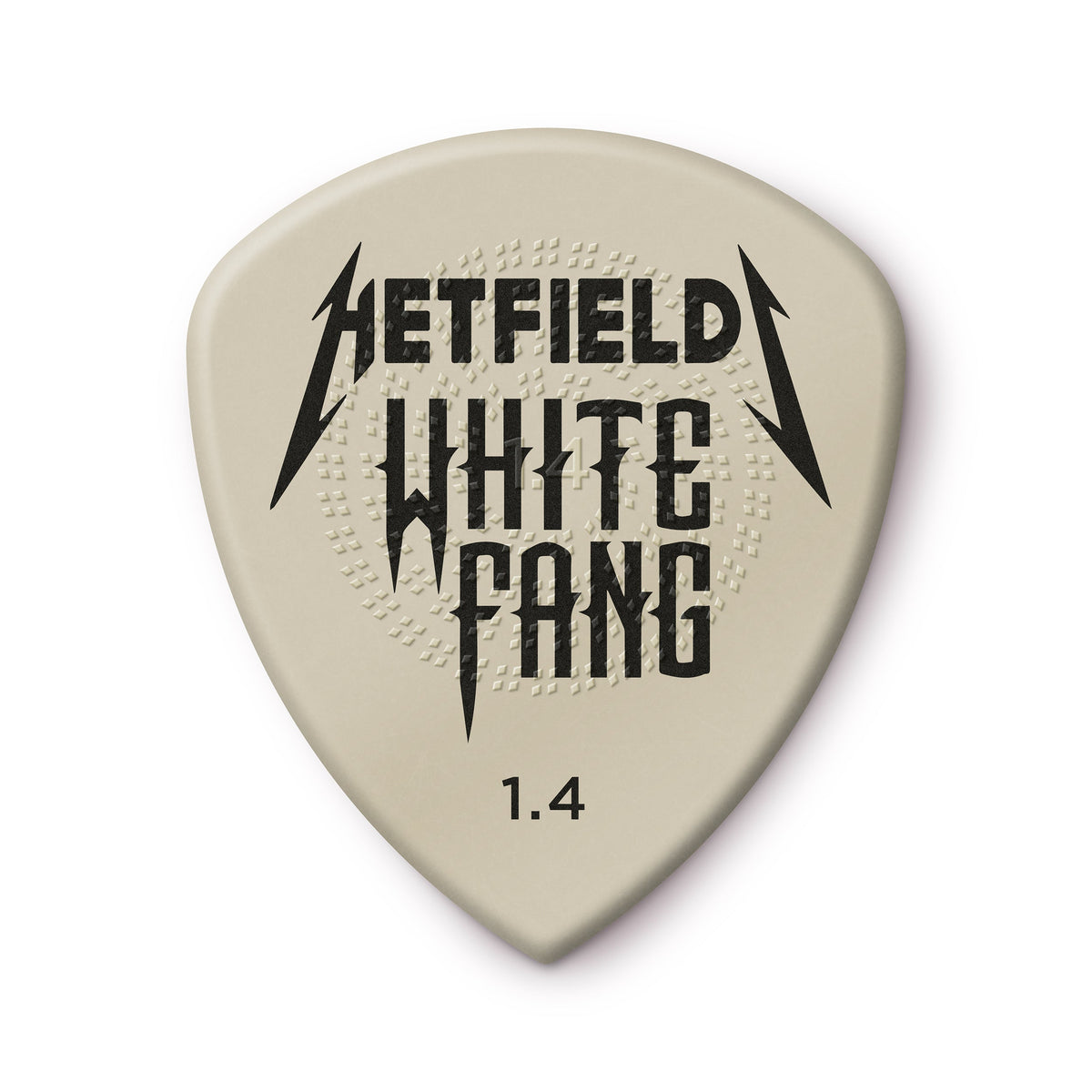 Jim Dunlop Hetfield's White Fang Custom Flow Pick Pack 1.40mm 6 pieces in display bag — view 5