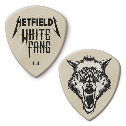 Jim Dunlop Hetfield's White Fang Custom Flow Pick Pack 1.40mm 6 pieces in display bag — view 6