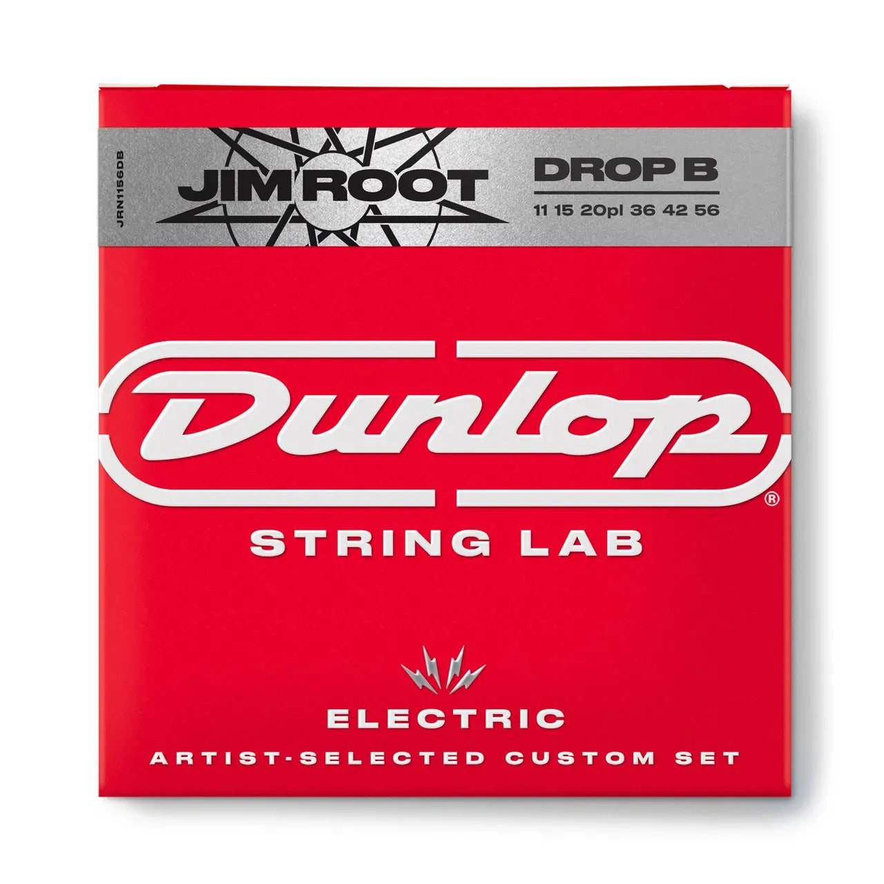 Jim Dunlop Dunlop Jim Root Drop B Electric Guitar Strings 11-56 Medium Extra Heavy Nickel