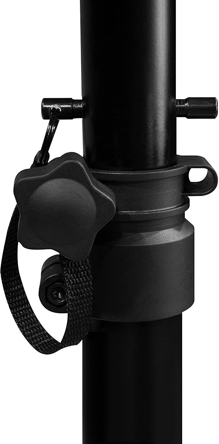 Ultimate Support JS-MS70 Studio Monitor Stands 32.5"-44.25" Height Adjustable with Locking Pin and Leveling Feet — view 4